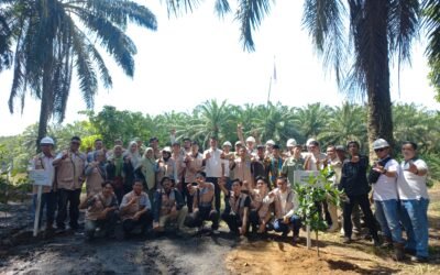 Komitmen Melestarikan Lingkungan, DLHK Provinsi Bengkulu Melakukan Penanaman 1000 Pohon Bersama MAPEL Bengkulu